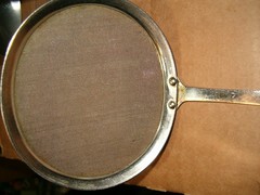 2 INOX Rostfrei Stainless Serving Spoon & Ladel & 4 Unbranded Strainer Soup Lot