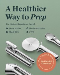 5-Piece Stainless Steel Kitchen Gadget Set – Essential Cooking Tools & Utensils