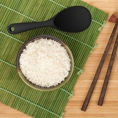 Non-Stick Heat-Resistant Silicone Rice Spoon Easy to Clean Rice Paddle Spoon USA