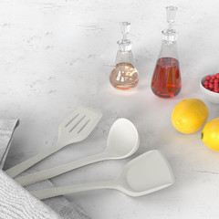 Silicone Cooking Utensils Set – 446°F Heat Resistant Dishwasher Safe Bpa Free
