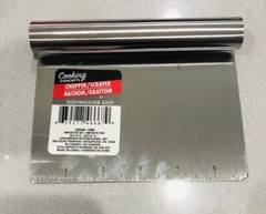 Best seller stainless steel bench scraper chopper with ruler new bake