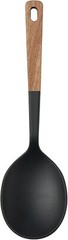 MUJI Wooden Handle Silicone Cooking Spoon & Turner &Spatula 3 Piece Set Japan