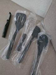 New KitchenAid Black Set of 5 Durable i