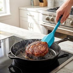 5 Pack Non Stick Silicone Spatula Set Heat Resistant for Baking Cooking Mixing