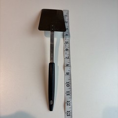 Vintage Blue Cornflower Spatula Stainless Steel Plastic Handle Made in USA 1950s