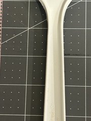 Vintage Tailor Made 2 Slot Spatula Turner Flipper Nylon Plastic White Taylor