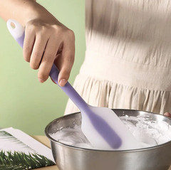 1pc Silicone Cake Scraper Non-Stick Cream Spatula Pastry Baking Tool – NEW