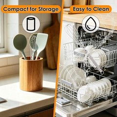 Dishwasher Safe Mini Whisks in 5″ & 7″ Sizes – Rust-Resistant Kitchen Tools