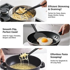 NEW 14PCS Silicone Kitchen Utensil Set Heat Resistant BPA-Free Dishwasher Safe B
