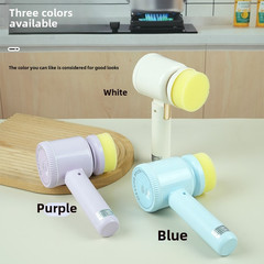Electric Cleaning Brush Multifunctional Handheld Power Scrubber Kitchen Bathroom