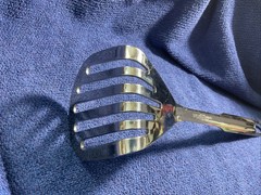 Rostfrei Inox Heavy Duty 18/8 Stainless Steel Slotted Angled Potato Masher