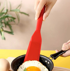 1pc 6 Color Silicone Frying Spatula Non Stick Pancake Egg Turner Tool – NEW