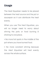 Heat Equalizer Lot Of 3 Units, No Handle. Cooking Unit