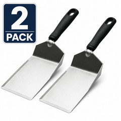 2x Mainstays Ergonomic Design Dishwasher safe 11.81 in Stainless Steel Spatula