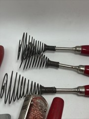 Vintage Red Handled Kitchen Tools And Utensils Lot Of 9