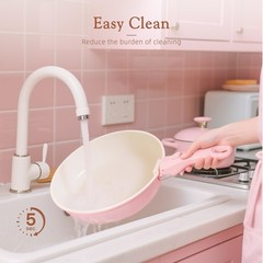 Astercook 21 Pcs Pots and Pans Non Stick 21 Kitchen Cookware Sets, Pink
