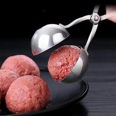 Meat Ball Maker Tool Stainless Steel Clip round Rice Ball Shaper Spoon Meatball