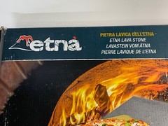 Etna Eppicotispai Pizza Set with Cooking Stone for Pizza Oven ~ Made in Italy