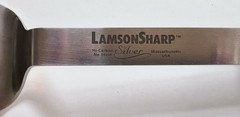LamsonSharp Silver High Carbon Stainless Steel BBQ slotted spatula Turner 17″