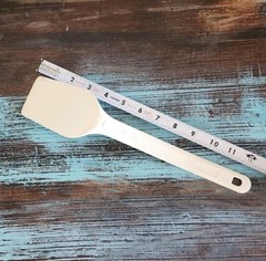 Vtg Rubbermaid White 1971 Spatula Flipper Hard Plastic 12.5” Cottagecore