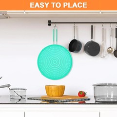 Splatter Screen for Frying Pan, Grease Splatter Guard, Heat-Resistant Splatter G