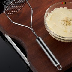 Potato Masher Hangable Stainless Steel Ricer & Vegetable Crusher Kitchen Gadget*