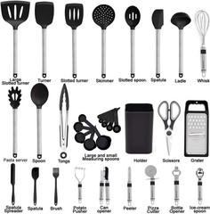 Kitchen Utensil Set Silicone Cooking Utensils Spatula Spoons Kitchen Gadgets