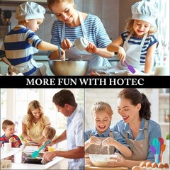 Versatile 5-Piece BPA-Free Silicone Spatula Set – Effortless Cooking & Baking