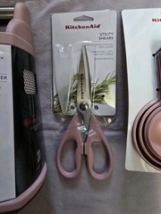 KITCHENAID (LOT OF 9) Kitchen Tools Utensils OHDRA *DRIED ROSE/PINK/MAUVE* New