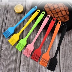 Silicone Oil brush, for BBQ Kitchen Cooking Baking and Grilling (4 PCS,Rose red)