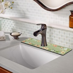 Sink Faucet Absorbing Mat, 2 Pack Drying Mat Around Faucet Sink Splash Guard …