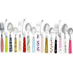 Mosaic Utensil Set 16 Piece Stainless Steel Dishwasher Safe Casual Dining Gift