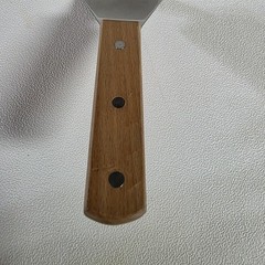 Unbranded SS Turner Spatula Large 8″ Total length includes Wood Handle 14.5″ NOS