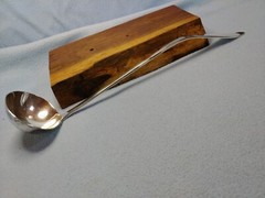 My Estate Sale! Reed & Barton 15″ Silver Plated Ladle Freshly Polished, Exc Cond