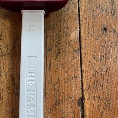 Pampered Chef Spatula Red 12” Made In USA Tupperware Red 3 Scraper Spatulas