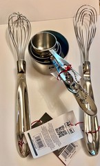 All-Clad Measuring Cups & Utensil Flat and Round Whisk