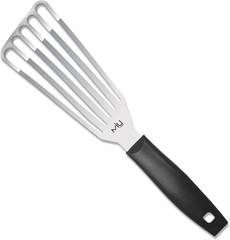MIU Fish Spatula Stainless Steel, 6.5″ Blade, Plastic Handle