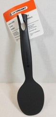 Le Creuset Black Plastic Rice Paddle 10.25 in Long Dishwasher Safe NWT