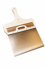 ASHNAEEM 12″ x 14″ Non-Stick Pizza Peel – Smooth Finish Metal Pizza Paddle