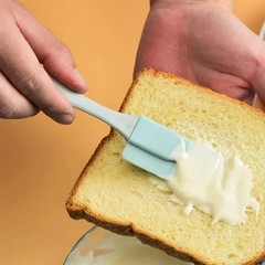3PCS Silicone Spatula Set Cream Scraper Butter Cake Mixer Baking Tool