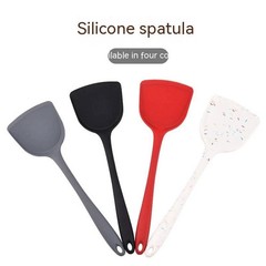 Silicone Wok Spatulas Non Stick Heat Resistant Spatula Set Kitchen Cooking Ut…