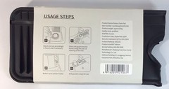 Faucet Mat Drain Pad for Kitchen Sink 24inch 6° Slope Splash Guard Fasten Button