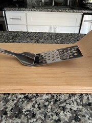 All Clad Long Slotted Spatula Stainless Steel Polished 15” Turner Premium New