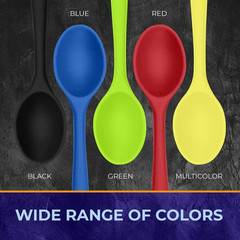 Silicone Red Kitchen Utensil (Set of 24)