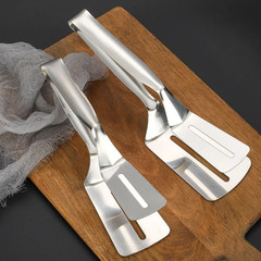 Stainless Steel Steak Clamp Food Bread Meat BBQ Clip Tongs Kitchen Cooking Tool