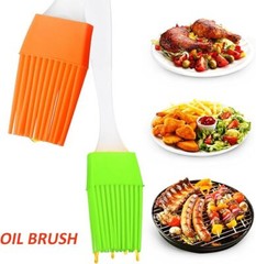 2PCS Oil Brush Silicone Baking Pastry Cream For BBQ Basting Kitchen Party New US