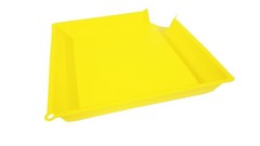 Easy Sorter Funnel Tray 9.5 x x 1.5 inches (3-Pack) Yellow