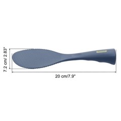 Silicone Rice Paddle Non-Stick Rice Spoon Spatula Heat Resistant Grey
