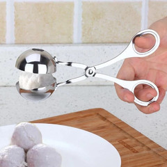 Meat Ball Maker Tool Stainless Steel Clip round Rice Ball Shaper Spoon Meatball