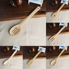 6pcs Bamboo Kitchen Utensil Set – Wooden Spoon & Spatula Cooking Tools – NEW
